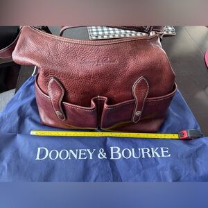Dooney & Bourke Rich Brown Leather Bag